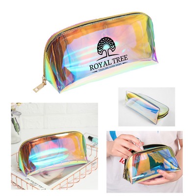 Travel Shell-Shaped Transparent Cosmetic Bag