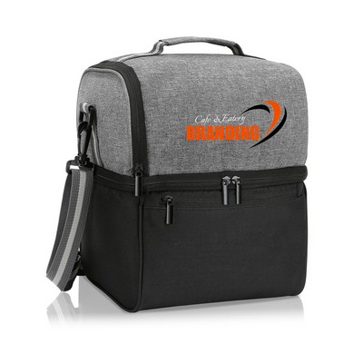 14 Can Dual Compartment Cooler Lunch Bag