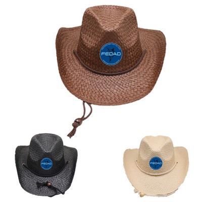 Summer Cowboy Straw Hat