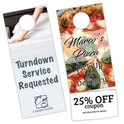 Door Hanger (14pt High Gloss - Solid)