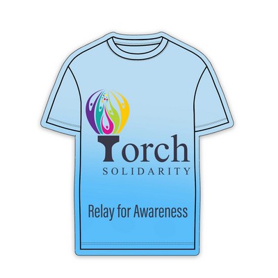 Shirt Shaped NoteKeeper™ Magnet 35 Mil