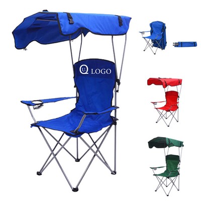 Folding Canopy Shade Camping Chair