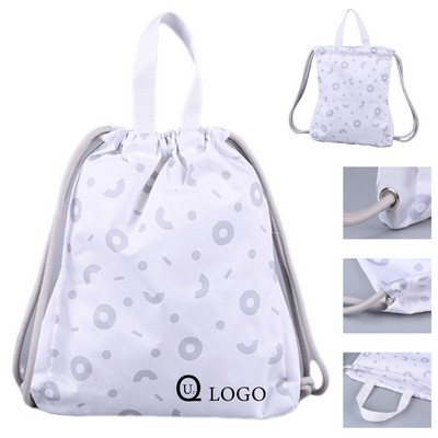 13.8X15.75" Terylene Drawstring Backpack