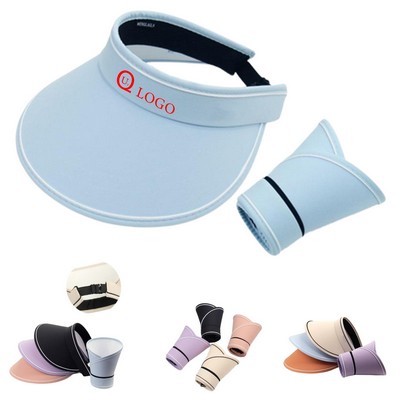 Summer Wide Brim Visor Cap