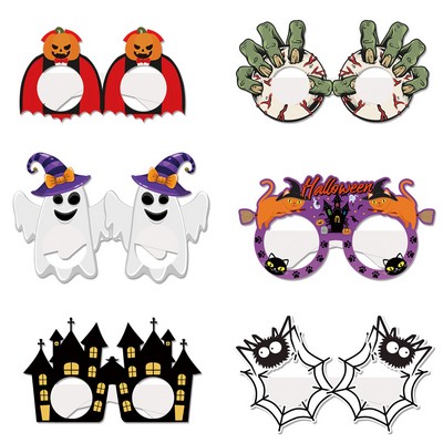 Halloween Paper Glasses