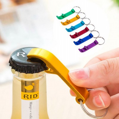 Aluminum Bottle Opener Keychain