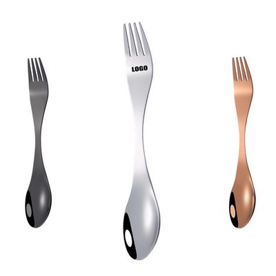 2" 1 Dual Heads Fork w/Spoon