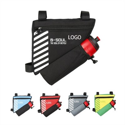 Bike Bag Tube Bicycle Saddle with Water Bottle Holder