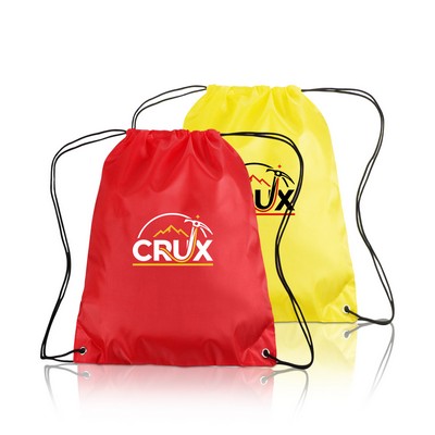 Classic Polyester Drawstring Backpacks