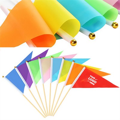 Triangle Stick Flags