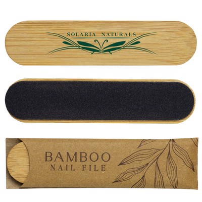 Bamboo Nail File