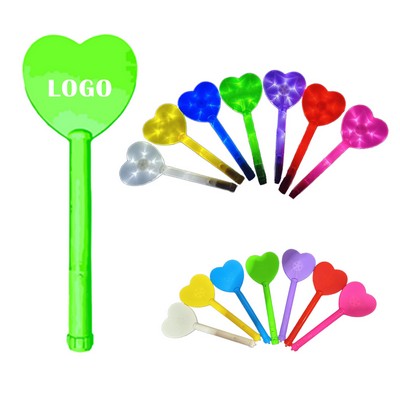 LED Heart Glow Stick Cheering Stick