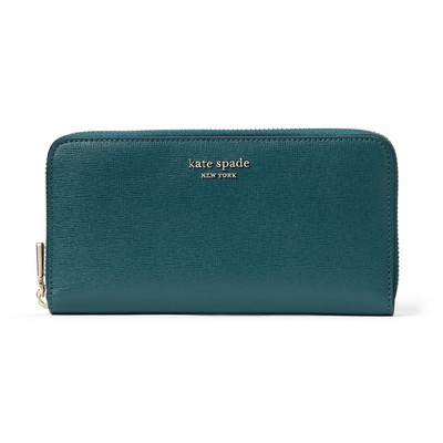 kate spade new york Morgan Zip Around Continental Wallet - Artesian Green