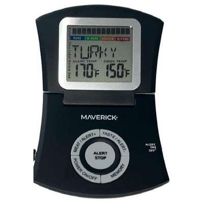 Maverick Flip-Up Digital Roasting Thermometer - Black
