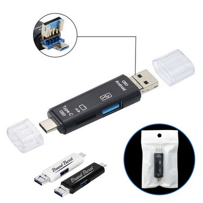 5-in-1 Multi-Function SD Card Reader