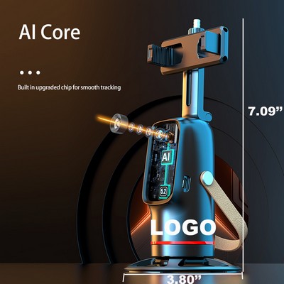 Fast Auto Face & Body Tracking 360° Rotating Phone Holder