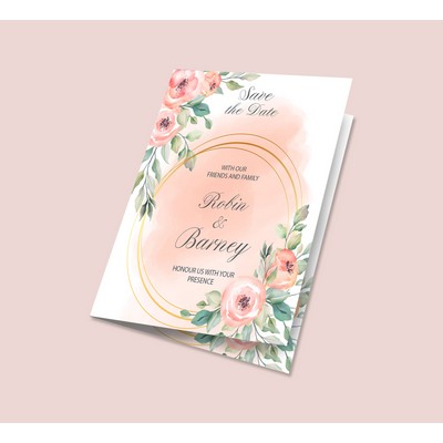 Folded Greeting Cards - Vertical (6" x 8")