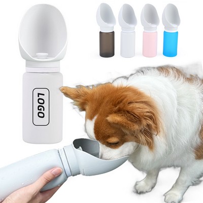 Collapsible Pet Water Bottle - 18 fl oz Food-Grade Silicone