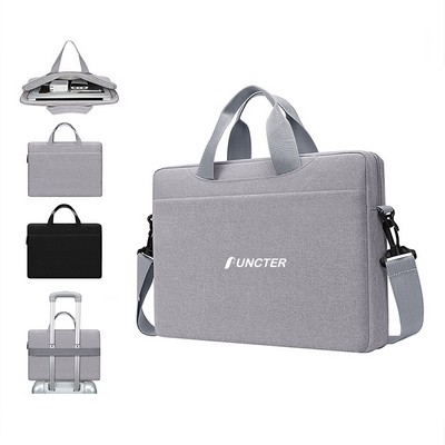 14" Laptop Bag Water Resistant Oxford Laptop Sleeve With Carrying Handle With Shoulder Strap