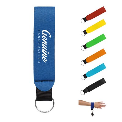 Neoprene Floating Wristband Keychain