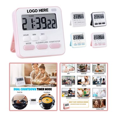 Digital Kitchen Timer with Big Digits