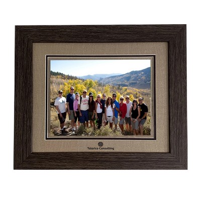 Corporate Culture Distressed Walnut Front Load 8"x10" Frame