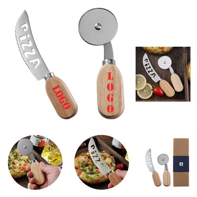 Household Pizza Wheel And Tool Set