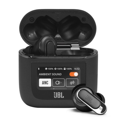 JBL Tour Pro 2 True Wireless Adaptive Noise Cancelling Earbuds Black