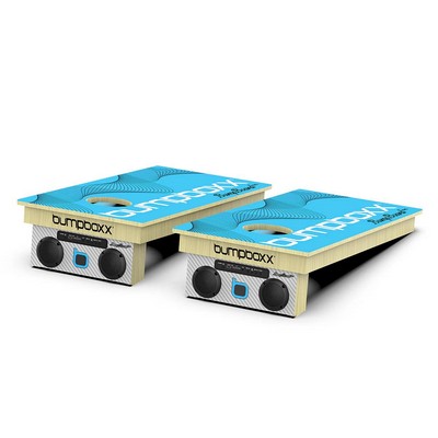 Bumpboxx Bumpboard Pro Corn Hole Boards Set w/Bluetooth Speaker