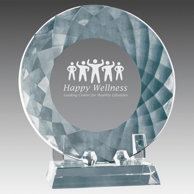 Crystal Plate with Base