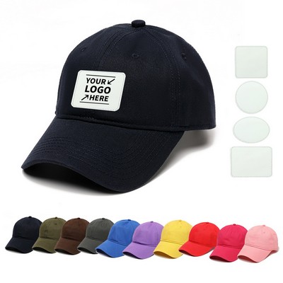 Combed Cotton Plain Sunshade Baseball Cap