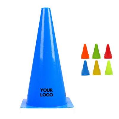 11" Custom Plastic Training Traffic Cone Agility Field Marker Cone