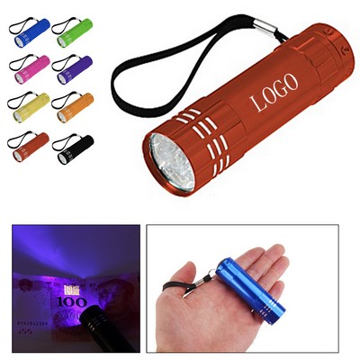Aluminum UV LED Flashlight