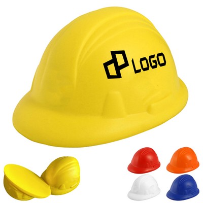 Mini Safety Helmet Squeeze Stress Relief Toys