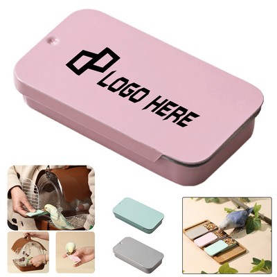 Slide-Top Tinplate Box Tins