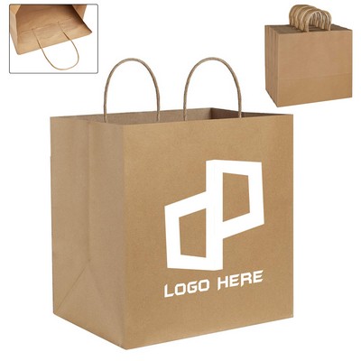 11.02X5.91X11.02" Kraft Paper Bag