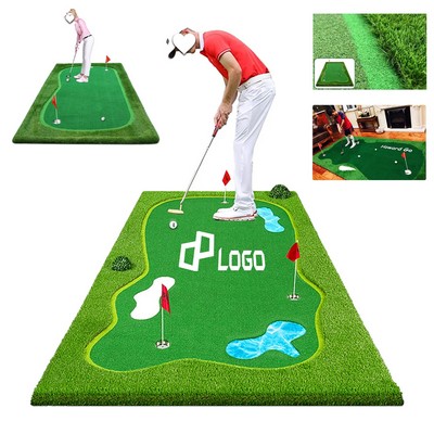 0.787" Thick Custom Indoor Putting Green