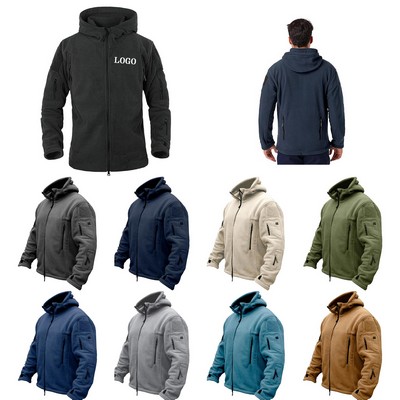 Men's Warm Tactical Sport Hoodie Jacket