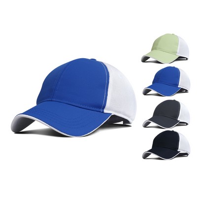 Performance Pearl Nylon Mesh Back Cap