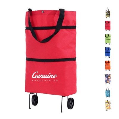 Foldable Shopping Bag with Wheel