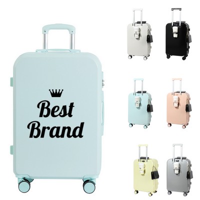 20-Inch Silent Spinner Luggage With A Combination Lock