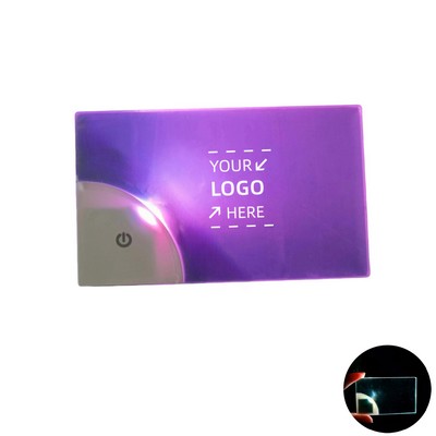 Customized LED Acrylic Business Card