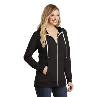District Women's Perfect Tri French Terry Full-Zip Hoodie.