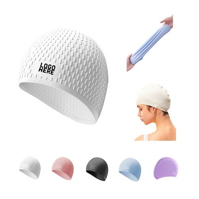 Stretchy Silicone Swim Cap