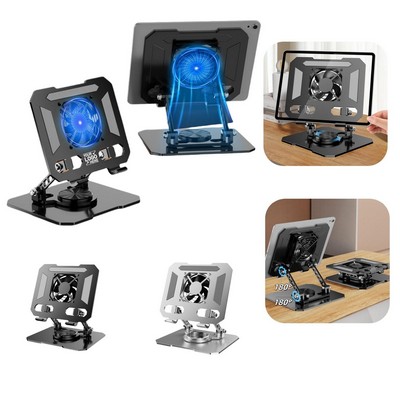 Stable Tablet Stand w/Fan