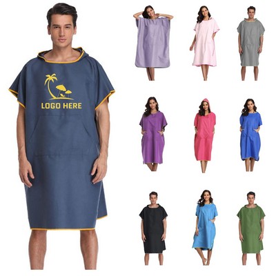 Microfiber Hooded Beach Towel