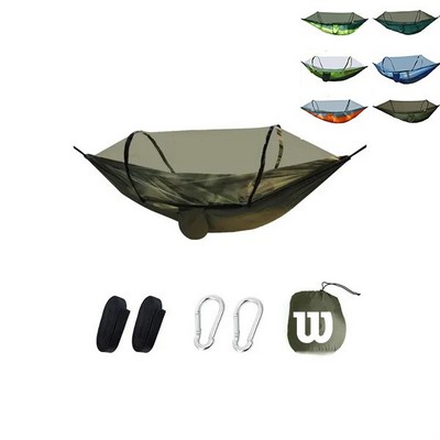 Camping Swing Hammocks Drop Bed With Mosquito Net