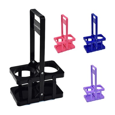 2-Compartment Collapsible Plastic Beer Carrier