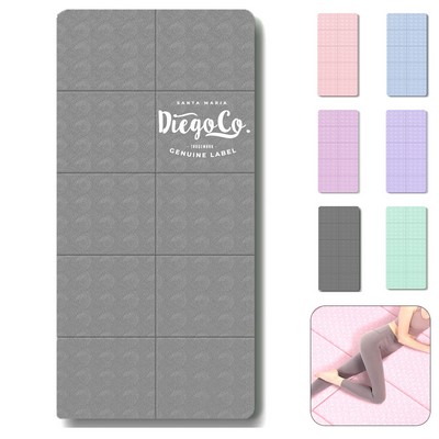 Flexible TPE Travel Yoga Mat with Tear