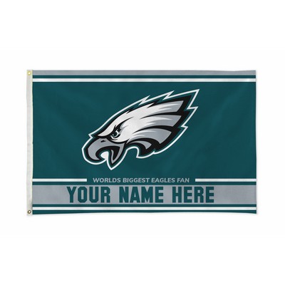 Philadelphia Eagles Personalized NFL® Flag (3'x5')